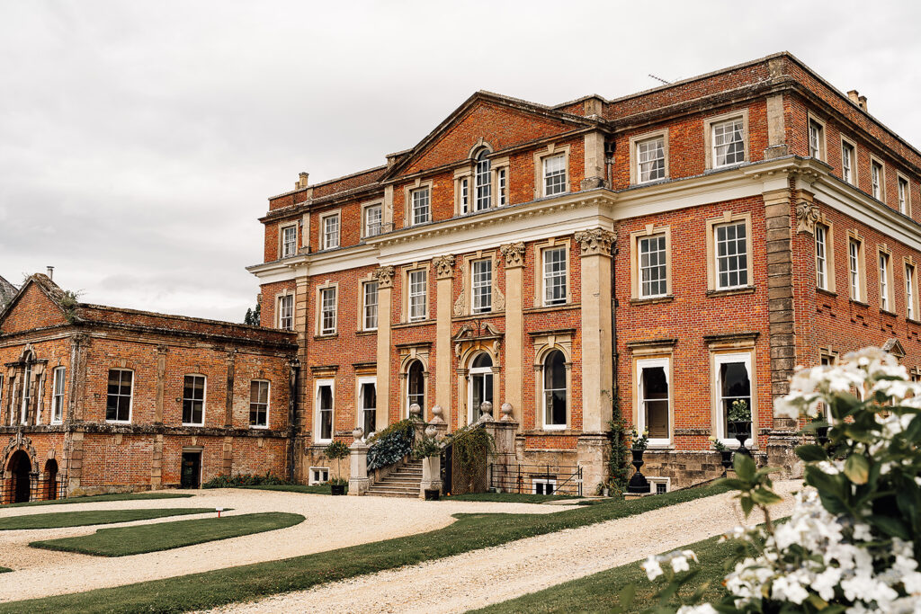 Elegant red brick country house in Somerset